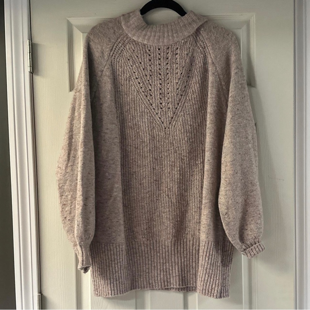 new with tags women’s size XL Lauren Conrad tan sweater.